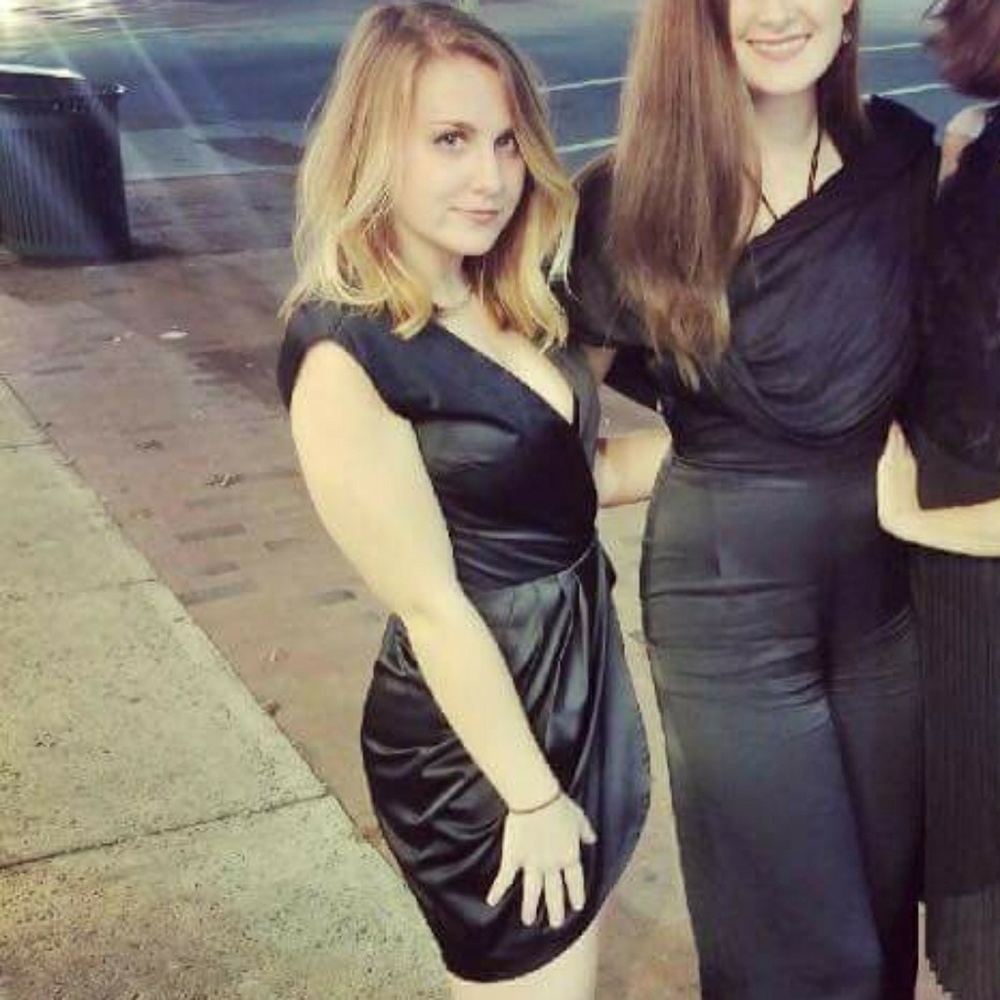 Charlotte Russe-Satin, wrap dress